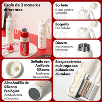 Botella térmica deportiva Coca-Cola | 580ml / 19oz