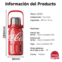 Termo Deportivo con asa Coca-Cola | 800ml / 1200ml