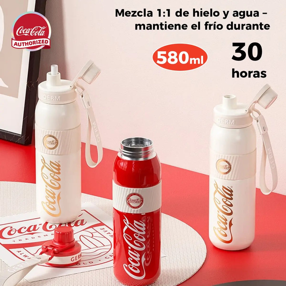 Botella térmica deportiva Coca-Cola | 580ml / 19oz