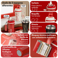 Mug Térmico Octagon Pro Coca-Cola | 550ml / 18.6oz