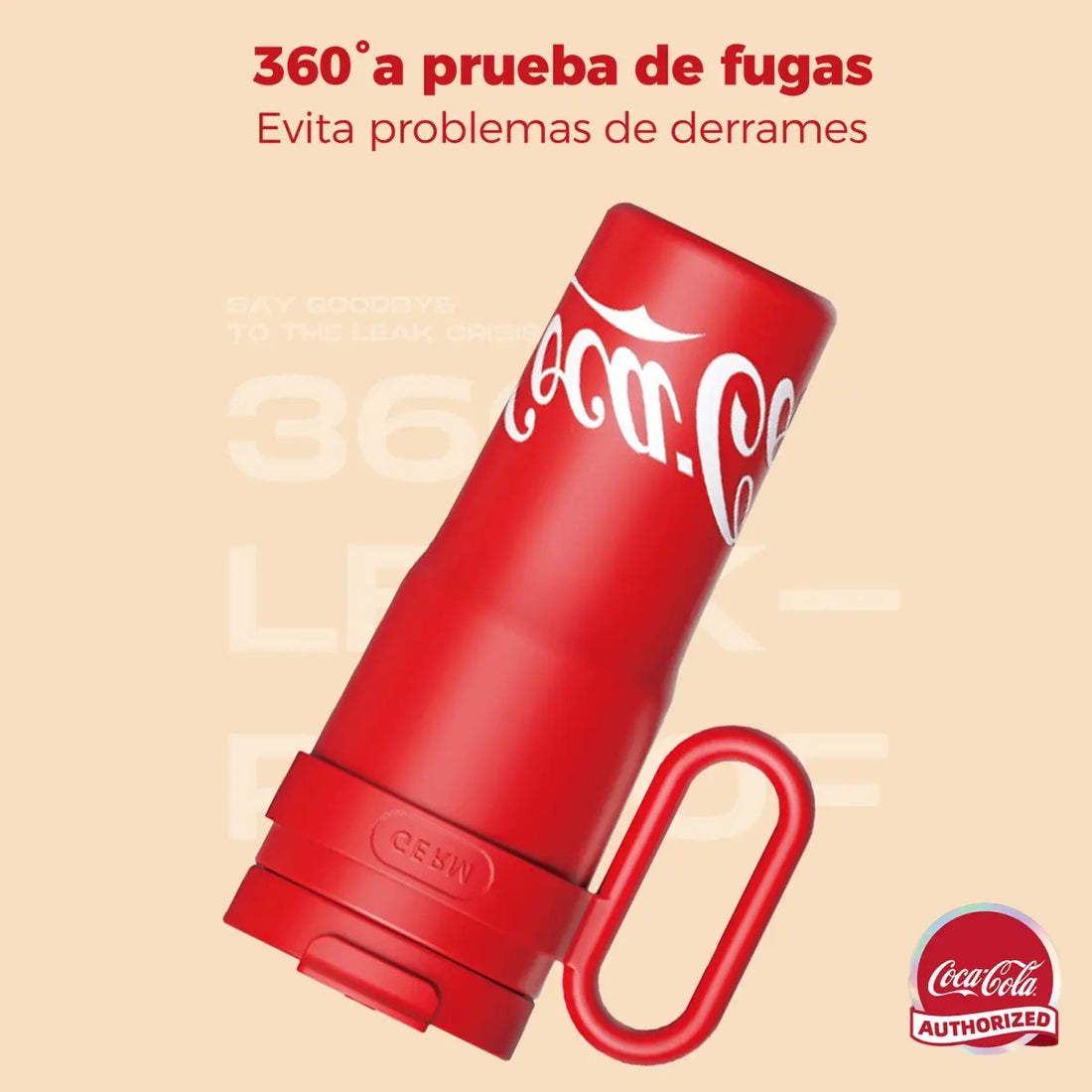 Vaso Térmico Hidrato Coca-Cola | 1100ml / 37oz