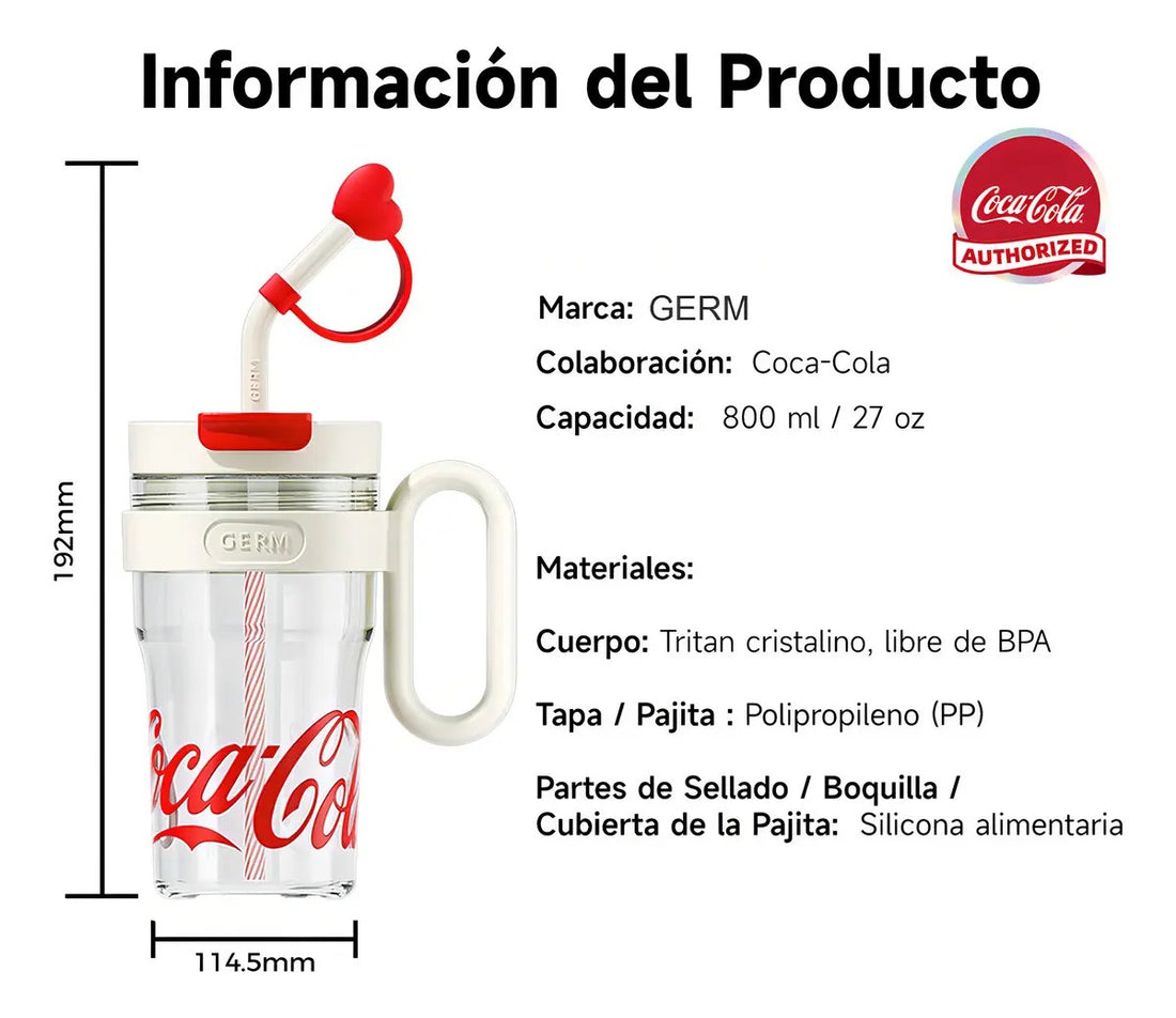 Taza Trítan Coca-Cola | 800ml / 27oz
