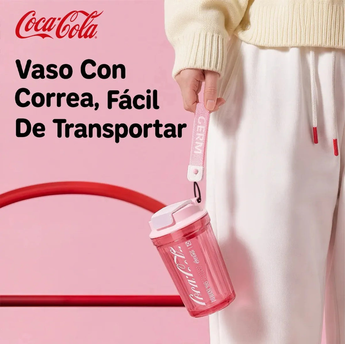 Vaso de agua tritán Coca-Cola | 390ml / 12oz