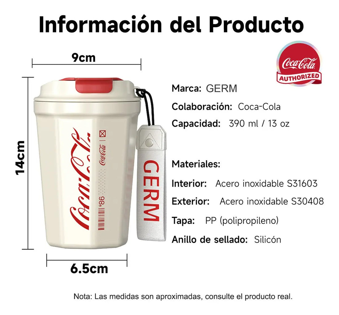 Mug Térmico Diamond Coca-Cola | 390ml / 13oz