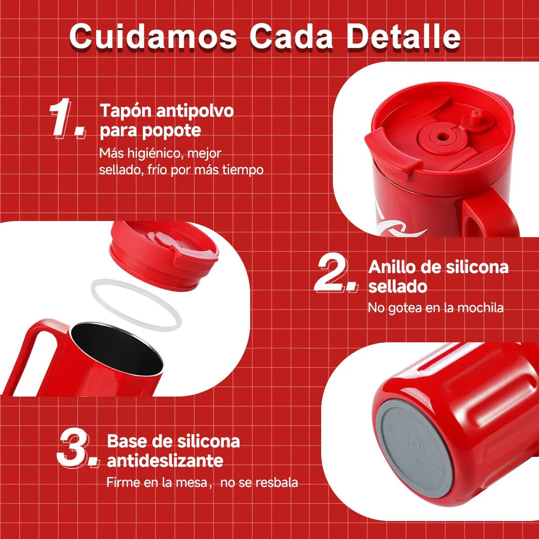 Vaso Térmico Premium Classic Coca-cola | 1200ml / 40oz